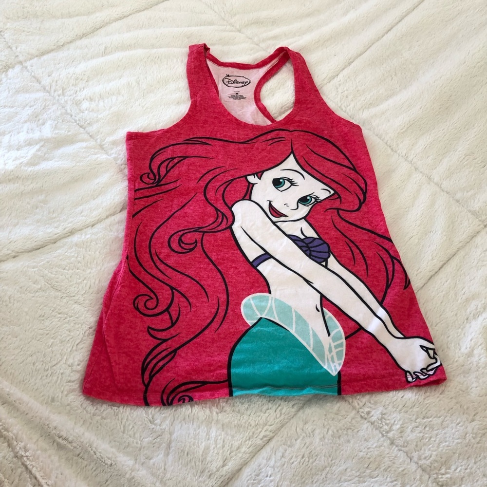 Disney Ariel tank top size medium like new